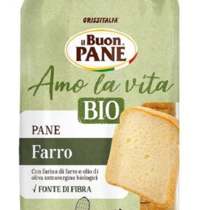 CHLEB TOSTOWY ORKISZOWY KROJONY BIO 400 g - IL BUON PANE