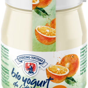 JOGURT POMARAŃCZOWY Z MLEKA SIENNEGO BEZGLUTENOWY BIO 150 g (SŁOIK) - STERZING-VIPITENO