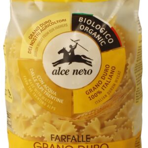 MAKARON (SEMOLINOWY) FARFALLE BIO 500 g - ALCE NERO