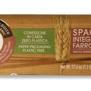 MAKARON (Z PŁASKURKI RAZOWY) SPAGHETTI BIO 500 g - ALCE NERO