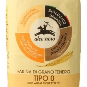 MĄKA PSZENNA TYP 0 NA PIZZĘ BIO 1 kg - ALCE NERO