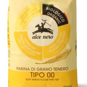 MĄKA PSZENNA TYP "00"  DO SŁODKICH WYPIEKÓW BIO 1 kg - ALCE NERO