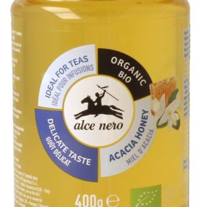 MIÓD AKACJOWY BIO 400 g - ALCE NERO