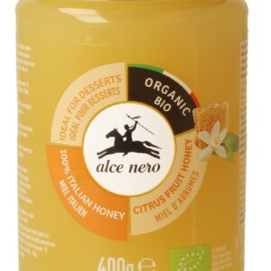 MIÓD Z KWIATÓW CYTRUSOWYCH BIO 400 g - ALCE NERO