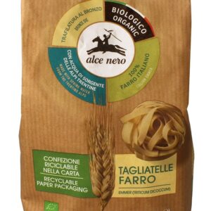 MAKARON (Z PŁASKURKI) GNIAZDA TAGLIATELLE BIO 250 g - ALCE NERO