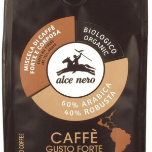 KAWA MIELONA ARABICA/ROBUSTA STRONG FAIR TRADE BIO 250 g - ALCE NERO