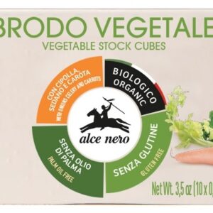 BULION - KOSTKI WARZYWNE BIO (10 x 10 g) 100 g - ALCE NERO