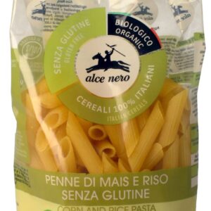 MAKARON (KUKURYDZIANO - RYŻOWY) PENNE BEZGLUTENOWY BIO 250 g - ALCE NERO