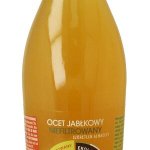 OCET JABŁKOWY 5 % NIEFILTROWANY BIO 500 ml - ALCE NERO