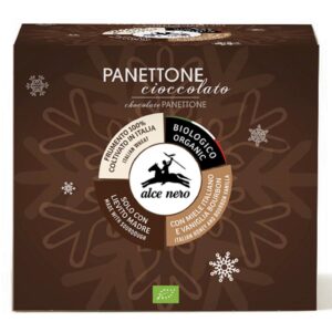 BABKA PANETTONE CIOCCOLATO BIO 750 g - ALCE NERO (PRODUKT  SEZONOWY)