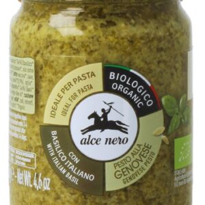 PESTO GENOVESE (SOS BAZYLIOWY) BIO 130 g - ALCE NERO