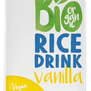 NAPÓJ RYŻOWY O SMAKU WANILIOWYM BEZ DODATKU CUKRÓW BEZGLUTENOWY BIO 1 L - THE BRIDGE