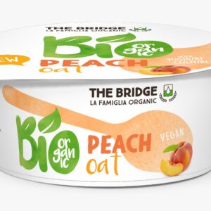 DESER OWSIANY BRZOSKWINIOWY BIO 125 g - THE BRIDGE