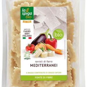 RAVIOLI ŚWIEŻE Z WARZYWAMI I TOFU BIO 250 g - LA SPIGA