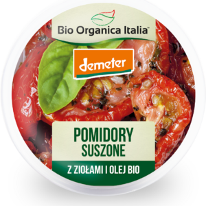 POMIDORY SUSZONE Z ZIOŁAMI DEMETER BIO 125 g - BIO ORGANICA ITALIA