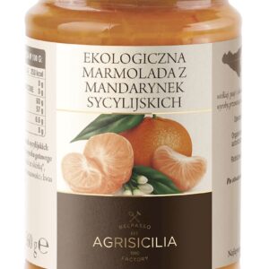MARMOLADA Z MANDARYNEK SYCYLIJSKICH BIO 360 g - AGRISICILIA