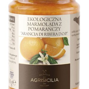 MARMOLADA Z POMARAŃCZY SYCYLIJSKICH BIO 360 g - AGRISICILIA