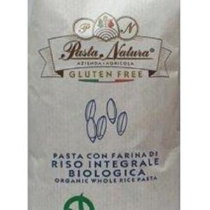 MAKARON (RYŻOWY RAZOWY) ŚWIDERKI BEZGLUTENOWY BIO 250 g - PASTA NATURA