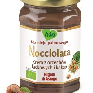 KREM Z ORZECHÓW LASKOWYCH I KAKAO BEZGLUTENOWY BIO 650 g - RIGONI DI ASIAGO (NOCCIOLATA)