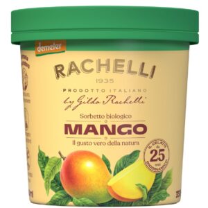 SORBET MANGO DEMETER BEZGLUTENOWY BIO 500 ml - RACHELLI ICE