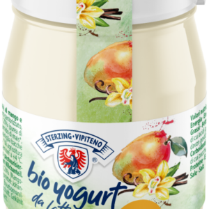 JOGURT MANGO - WANILIA Z MLEKA SIENNEGO BEZGLUTENOWY BIO 150 g (SŁOIK) - STERZING-VIPITENO