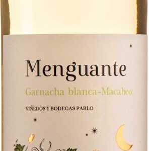 WINO BIAŁE WYTRAWNE GARNACHA BLANCA-MACABEO BIO 0,75 L (HISZPANIA) - MENGUANTE