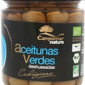 OLIWKI ZIELONE BEZ PESTEK W ZALEWIE BIO 350 g (170 g) - CAMPOMAR NATURE