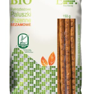 PALUSZKI PEŁNOZIARNISTE Z SEZAMEM BIO 150 g - ENVOY