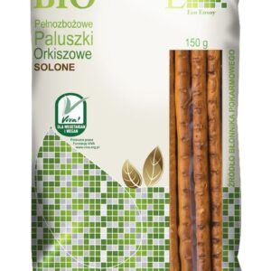 PALUSZKI ORKISZOWE PEŁNOZIARNISTE SOLONE BIO 150 g - ENVOY