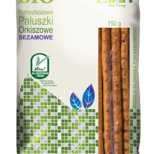 PALUSZKI ORKISZOWE PEŁNOZIARNISTE Z SEZAMEM BIO 150 g - ENVOY