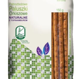 PALUSZKI ORKISZOWE PEŁNOZIARNISTE NATURALNE Z TOPINAMBUREM BIO 150 g - ENVOY