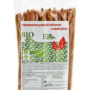 PALUSZKI ORKISZOWE PEŁNOZIARNISTE O SMAKU PIZZY BIO 150 g - ENVOY