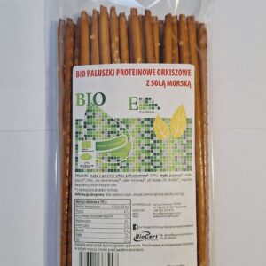 PALUSZKI PROTEINOWE ORKISZOWE PEŁNOZIARNISTE SOLONE BIO 150 g - ENVOY