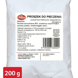 PROSZEK DO PIECZENIA BEZGLUTENOWY BIO 200 g - AMYLON