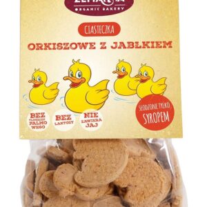 CIASTKA ORKISZOWE Z JABŁKIEM BIO 100 g - ZEMANKA