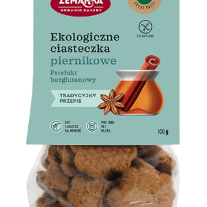 CIASTKA PIERNIKOWE BEZGLUTENOWE BIO 100 g - ZEMANKA (PRODUKT SEZONOWY)