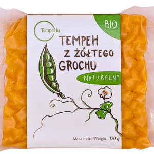 TEMPEH Z GROCHU ŻÓŁTEGO BIO 170 g - TEMPEHU