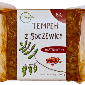 TEMPEH Z SOCZEWICY MARYNOWANY BIO 200 g - TEMPEHU