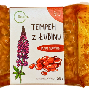 TEMPEH Z ŁUBINU MARYNOWANY BIO 200 g - TEMPEHU