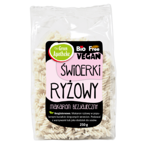 MAKARON (RYŻOWY) ŚWIDERKI BEZGLUTENOWY BIO 250 g - APOTHEKE