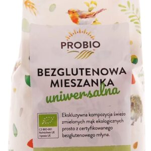 MIESZANKA DO WYPIEKU UNIWERSALNA BEZGLUTENOWA BIO 500 g - PROBIO