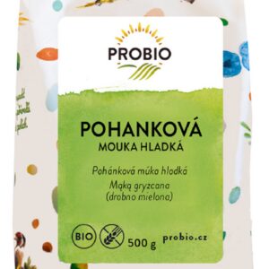 MĄKA GRYCZANA JASNA BEZGLUTENOWA BIO 500 g - PROBIO