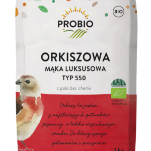 MĄKA ORKISZOWA LUKSUSOWA TYP 550 BIO 1 kg - PROBIO
