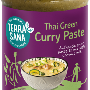 PASTA TAJSKA ZIELONE CURRY BIO 120 g - TERRASANA