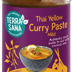 PASTA TAJSKA ŻÓŁTE CURRY BEZGLUTENOWA BIO 120 g - TERRASANA