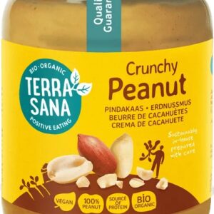 KREM Z ORZESZKÓW ZIEMNYCH PRAŻONYCH 100 % CRUNCHY BIO 500 g - TERRASANA