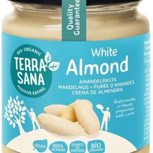 KREM Z MIGDAŁÓW BLANSZOWANYCH 100 % BIO 250 g - TERRASANA