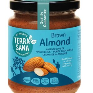KREM Z MIGDAŁÓW PRAŻONYCH 100 % BIO 250 g - TERRASANA
