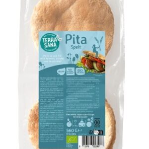 CHLEB PITA ORKISZOWY BIO 560 g - TERRASANA