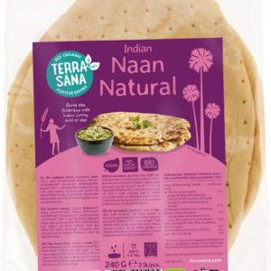 CHLEB NAAN BIO 240 g - TERRASANA